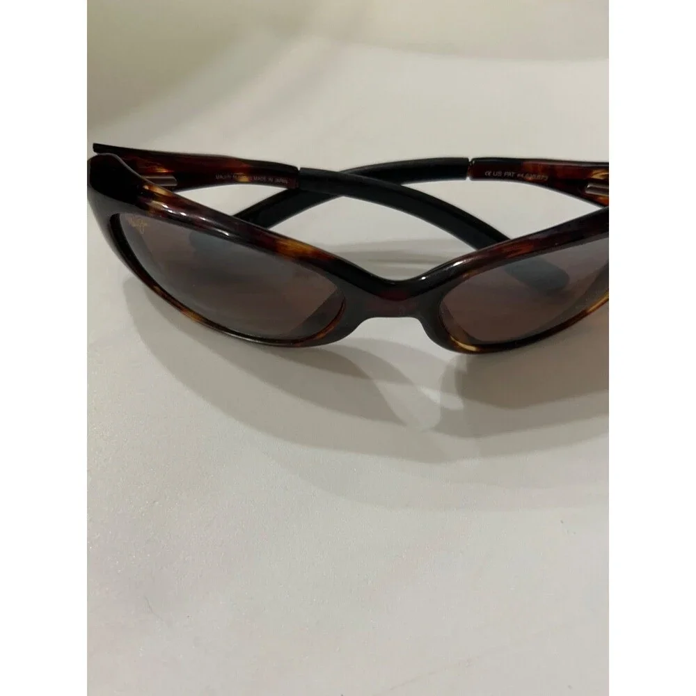 Maui Jim Volcano Sunglasses Tortoise Shell Rare Discontinued Made in Japan